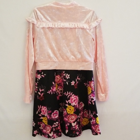 Wonder Nation Girls 2-Piece Dress Set - Picture 2 of 8